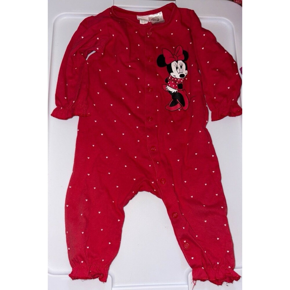 Disney Baby Minnie Mouse Baby Girl Red Jumper